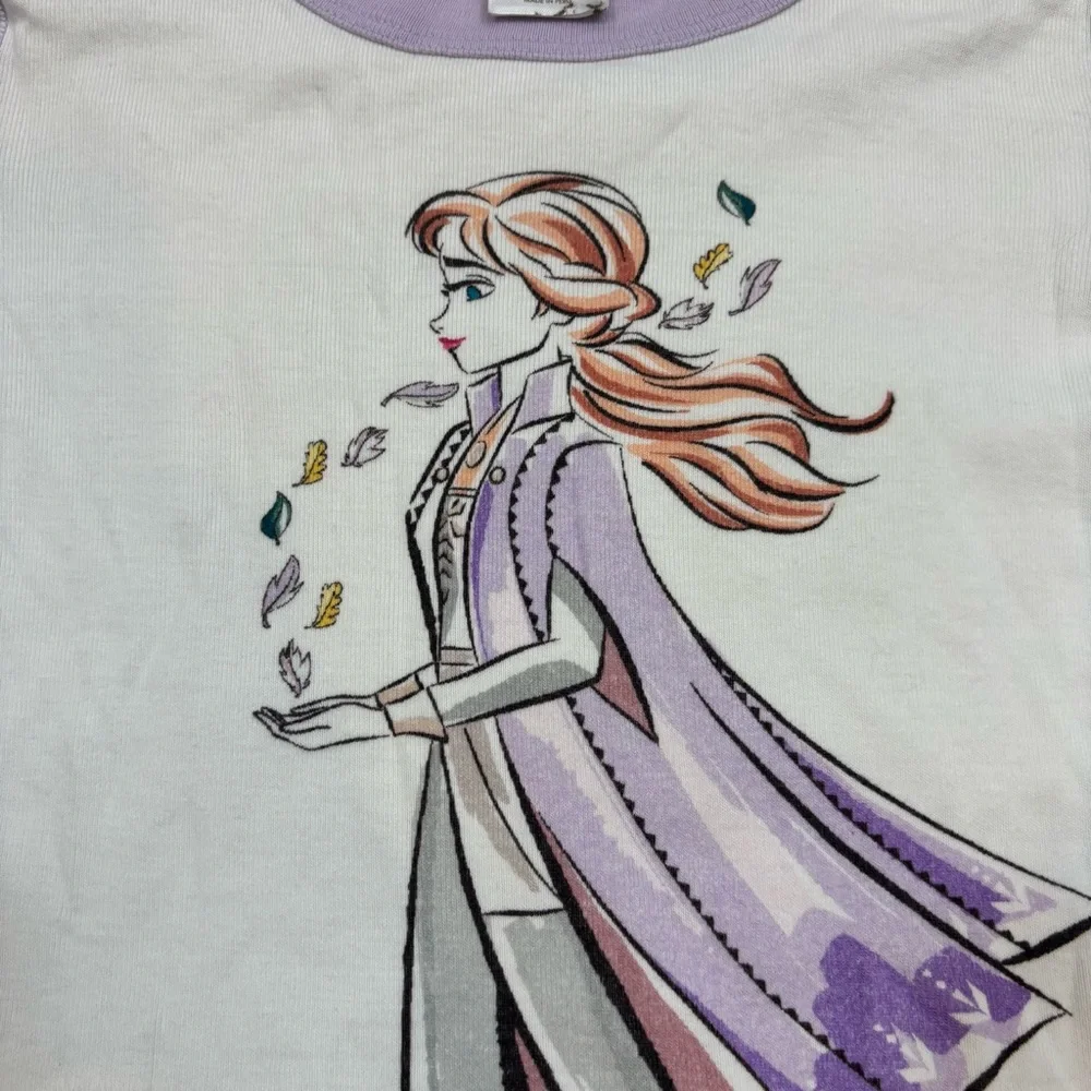 Girl’s Frozen II Hannah‎ Andersson Two Piece Pajama Set Size 6-7